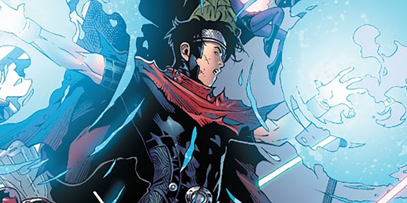 Wiccan (aka Billy Kaplan) entered a relationship with his fellow Young Aven...