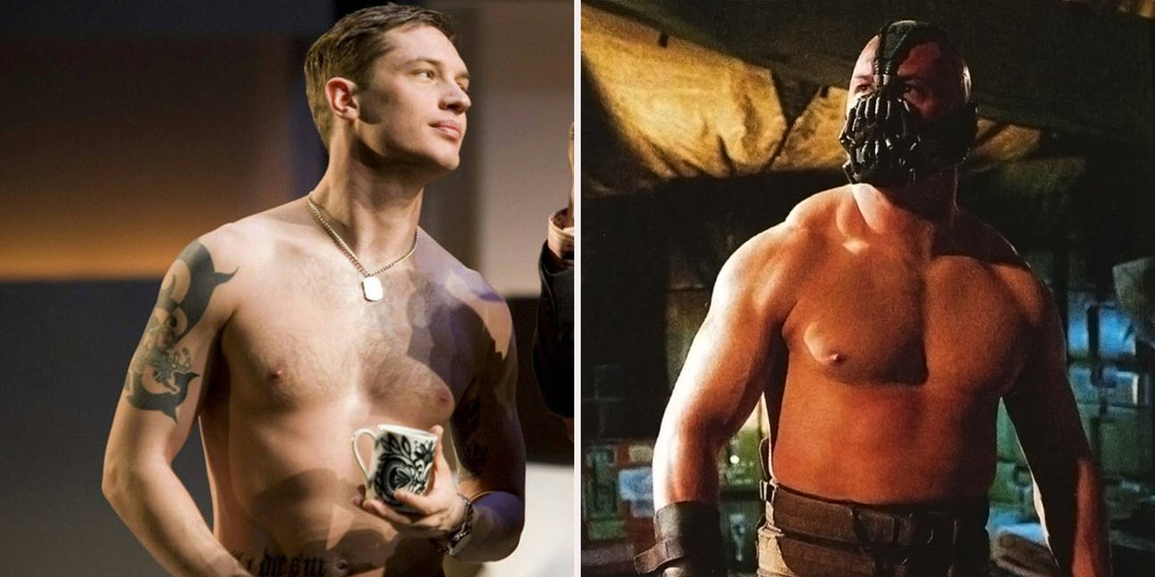 Tom Hardy is an incredibly physical actor. 