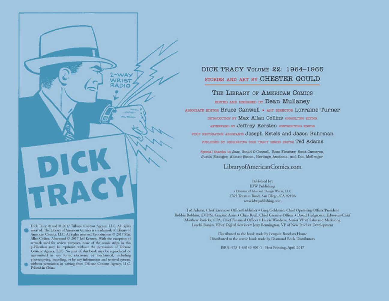 The Complete Chester Goulds Dick Tracy Vol 22 Preview - 