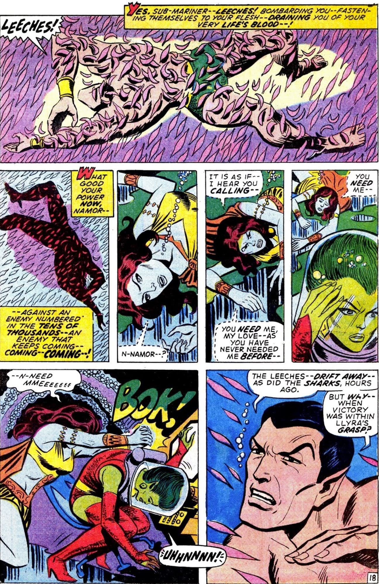 Namor’s Only Weakness….Leeches?!? - Niadd