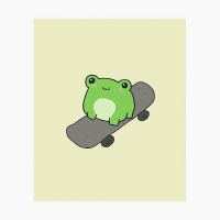 I’m just a little cute frog