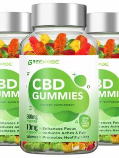 Experience Natural Relief With Greenvibe CBD Gummies!