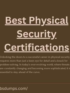 Earning Trust: Best Certifications For Physical Security Pros