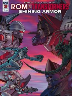 ROM Vs. Transformers Shining Armor