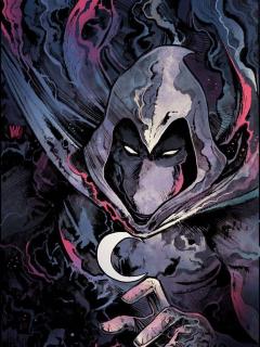 Moon Knight Black, White And Blood