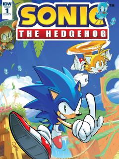 Sonic The Hedgehog! Cómics Sega