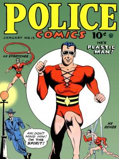 Police Comics: Plastic Man