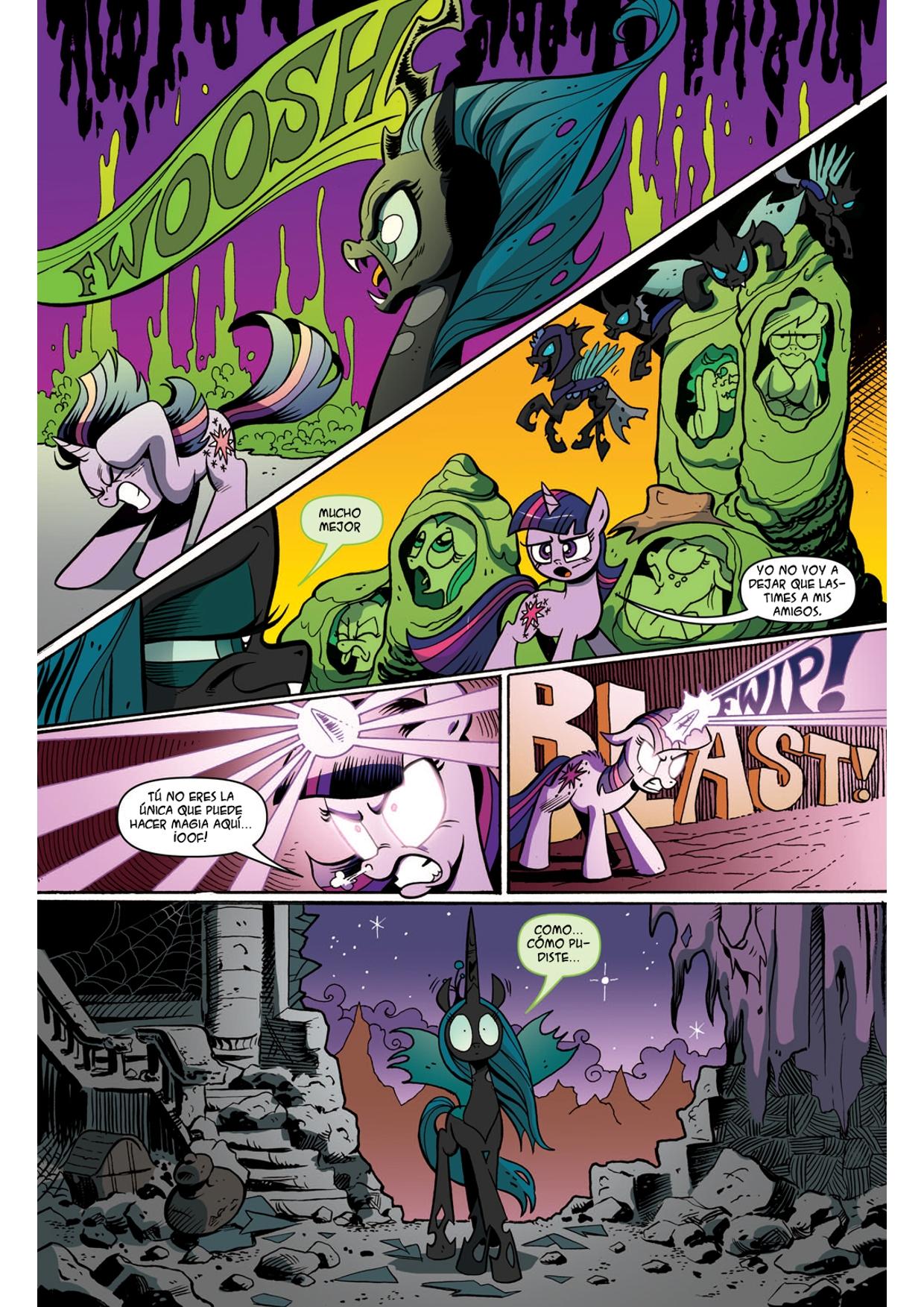 My Little Pony: La Magia De La Amistad #4. El Regreso de la Reina Chrysalis,  My Little Pony: La Magia De La Amistad #4. El Regreso de la Reina Chrysalis  Page 13 - Niadd