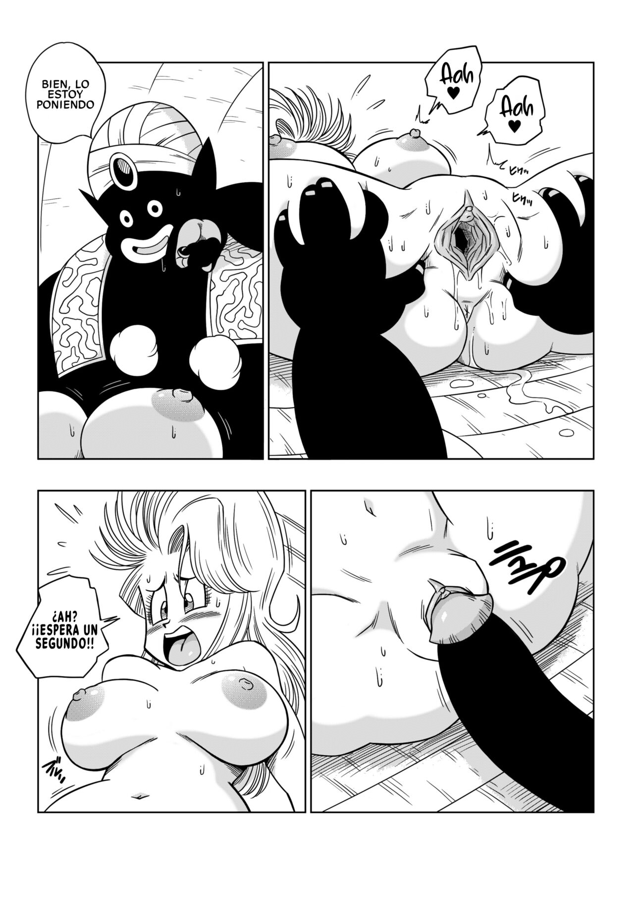 Dragon Ball H Bulma Conoce A Mr Popo Sexo Dentro De La Misteriosa