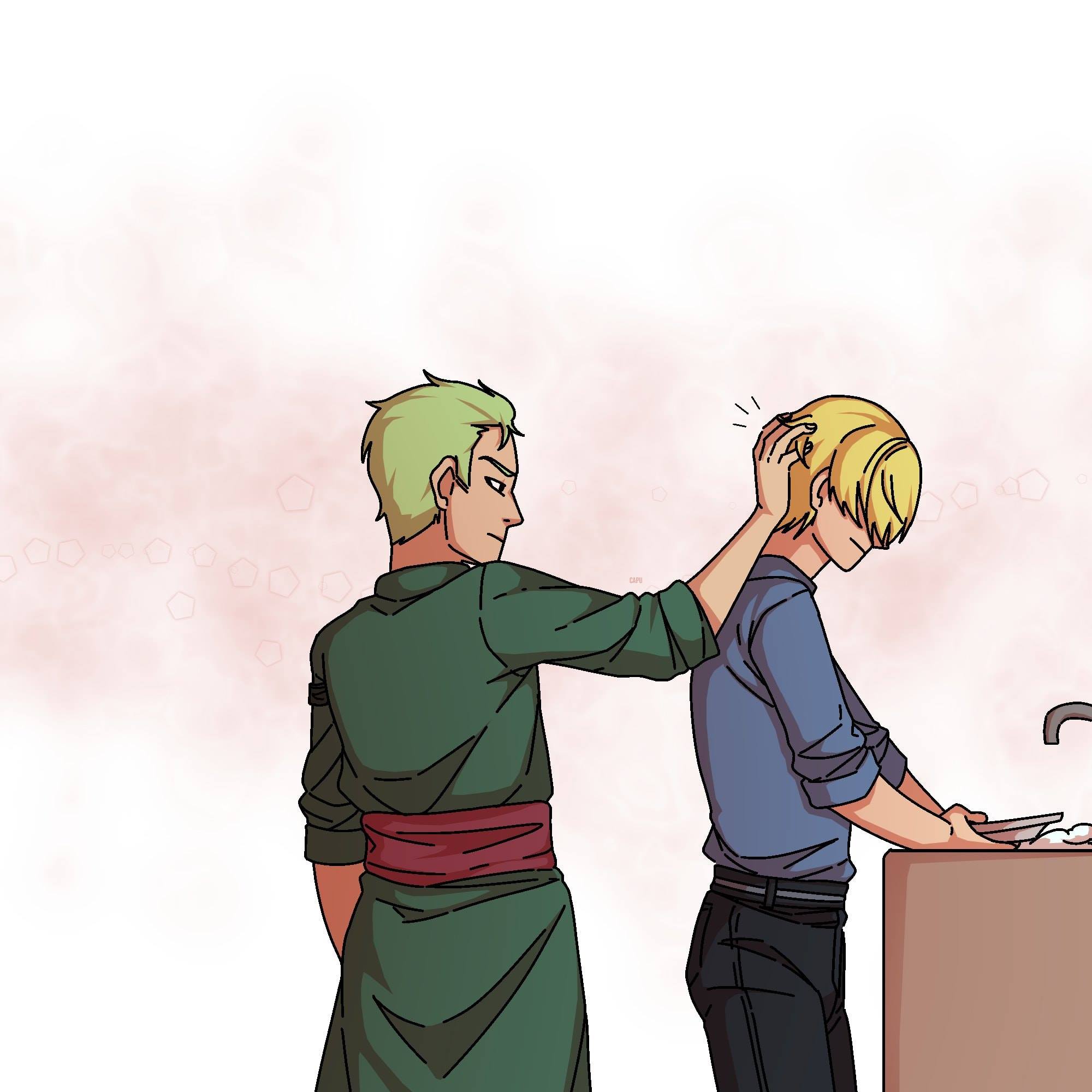 Doujinshis Zosan En Espa Ol Zoro X Sanji Caricia Doujinshis Zosan En